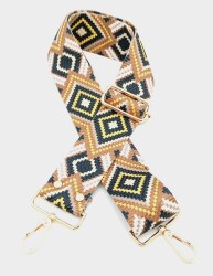 Angel Çanta Aksesuar Polyester Kolon 120X5 Cm No:15 Light Gold Metalli - Angel Çanta Aksesuar