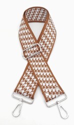 Angel Çanta Aksesuar Polyester Kolon 120X5 Cm No:17 Gümüş Metalli - Angel Çanta Aksesuar