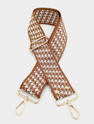 Angel Çanta Aksesuar Polyester Kolon 120X5 Cm No:17 Light Gold Metalli - Angel Çanta Aksesuar