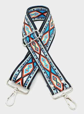 Angel Çanta Aksesuar Polyester Kolon 120X5 Cm No:20 Gümüş Metalli - 1