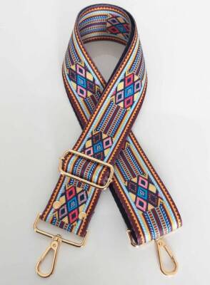 Angel Çanta Aksesuar Polyester Kolon 120X5 Cm No:21 Light Gold Metalli - 1