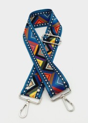 Angel Çanta Aksesuar Polyester Kolon 120X5 Cm No:3 Gümüş Metalli - Angel Çanta Aksesuar