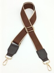 Angel Çanta Aksesuar Suni Derili Polyester Kolon 120X4 Cm No:1 Light Gold Metalli - Angel Çanta Aksesuar