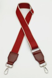 Angel Çanta Aksesuar Suni Derili Polyester Kolon 120X4 Cm No:4 Gümüş Metalli - Angel Çanta Aksesuar