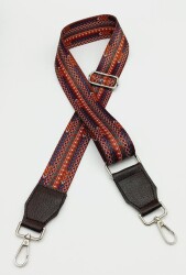 Angel Çanta Aksesuar Suni Derili Polyester Kolon 120X4 Cm No:6 Gümüş Metalli - Angel Çanta Aksesuar