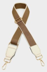 Angel Çanta Aksesuar Suni Derili Polyester Kolon 120X4 Cm No:8 Light Gold Metalli - Angel Çanta Aksesuar