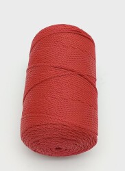Angel Çanta Aksesuar Angel Koyu Kırmızı Renk Polyester Makrome - Angel Çanta Aksesuar