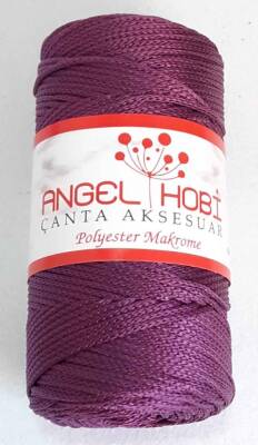 Angel Çanta Aksesuar Mürdüm Renk Polyester Makrome - 1