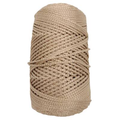 Angel Çanta Aksesuar Simli Polyester Makrome Gold Renk 200 gr - 1