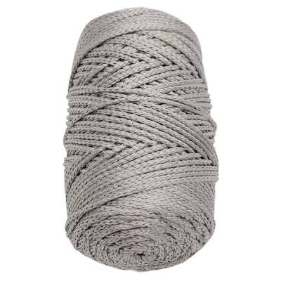 Angel Çanta Aksesuar Simli Polyester Makrome Gri Renk 200 gr - 2