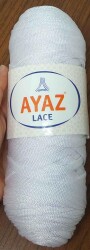 Angel Çanta Aksesuar Beyaz Renk Polyester Ribbon İp - Angel Çanta Aksesuar