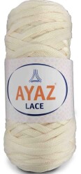 Angel Çanta Aksesuar Krem Renk Polyester Ribbon İp - Angel Çanta Aksesuar