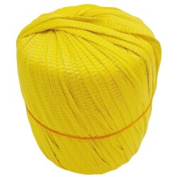 Angel Çanta Aksesuar Pelur Lurex Simli Ribbon İp Sarı Renk - 4