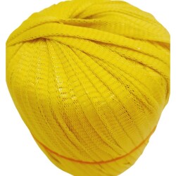 Angel Çanta Aksesuar Pelur Lurex Simli Ribbon İp Sarı Renk - 5