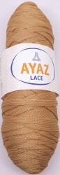 Angel Çanta Aksesuar Sütlü Kahve Renk Polyester Ribbon İp - Angel Çanta Aksesuar