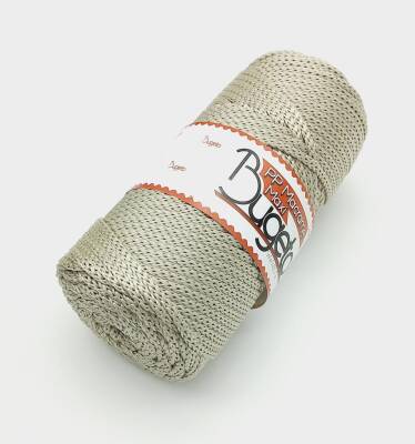 Angel Çanta Aksesuar Bugeto Pp Makrome Maksi Örgü Çanta İpi No:43 Açık Gri - 1