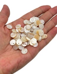 Angel Çanta Aksesuar 1 Cm Sedef Pul 30 Gram (Ortalama 100 adet) - Angel Çanta Aksesuar