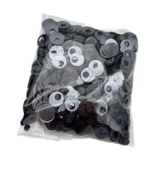 Angel Çanta Aksesuar Antrasit Renk 1 Cm Pul 40 Gr - Angel Çanta Aksesuar