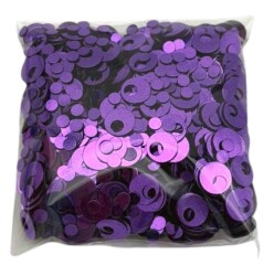 Angel Çanta Aksesuar Mor Renk 1 Cm Pul 40 Gr - Angel Çanta Aksesuar