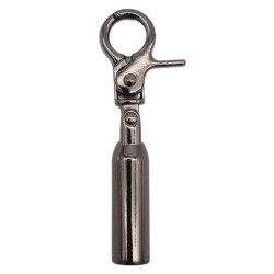 Angel Çanta Aksesuar 7 mm Kancalı Kovan Füme Renk 1 Adet - Angel Çanta Aksesuar