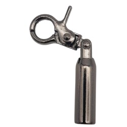 Angel Çanta Aksesuar 7 mm Kancalı Kovan Füme Renk 1 Adet - 2