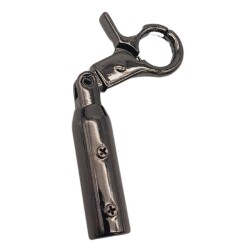 Angel Çanta Aksesuar 7 mm Kancalı Kovan Füme Renk 1 Adet - 3