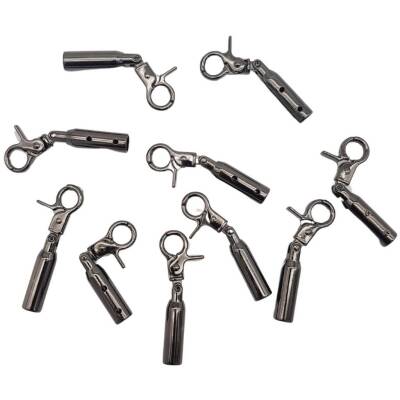 Angel Çanta Aksesuar 7 mm Kancalı Kovan Füme Renk 10 Adet - 1