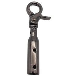 Angel Çanta Aksesuar 7 mm Kancalı Kovan Füme Renk 10 Adet - 5