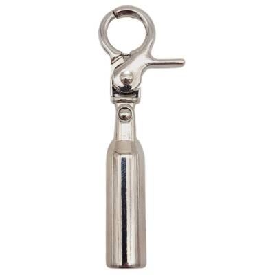 Angel Çanta Aksesuar 7 mm Kancalı Kovan Gümüş Renk 1 Adet - 1