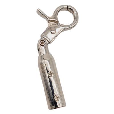 Angel Çanta Aksesuar 7 mm Kancalı Kovan Gümüş Renk 1 Adet - 3