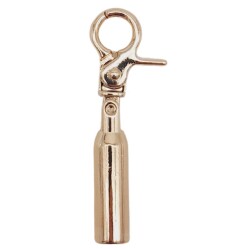 Angel Çanta Aksesuar 7 mm Kancalı Kovan Light Gold Renk 1 Adet - Angel Çanta Aksesuar