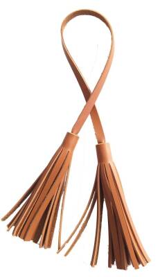 Angel Çanta Aksesuar Suni Deri İkili Düz Püskül - 1