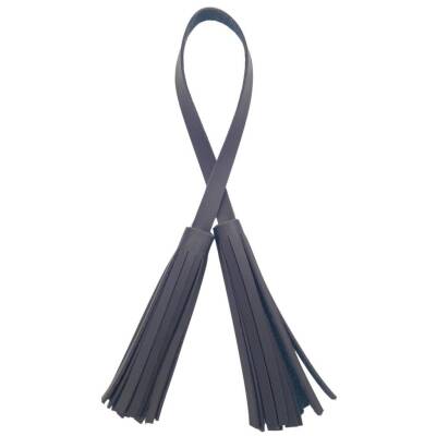 Angel Çanta Aksesuar Suni Deri İkili Düz Püskül Lacivert Renk - 1