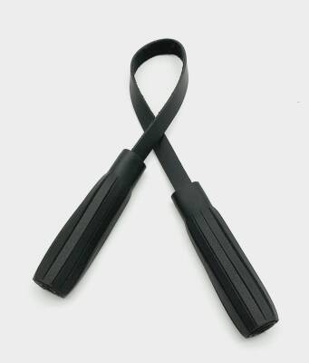 Angel Çanta Aksesuar Suni Deri Siyah İkili Düz Püskül - 1