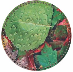 Angel Çanta Aksesuar 30 Cm Çapında Resimli Ahşap Tepsi Tabanı No7 - Angel Çanta Aksesuar