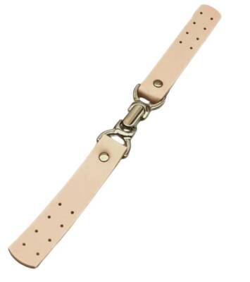 Angel Çanta Aksesuar Krem Renk Kancalı Böce, Kilit, Gümüş Metalli - 1