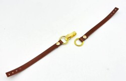 Angel Çanta Aksesuar Taba Renk Kancalı Böce, Kilit, Gold Metalli - 3