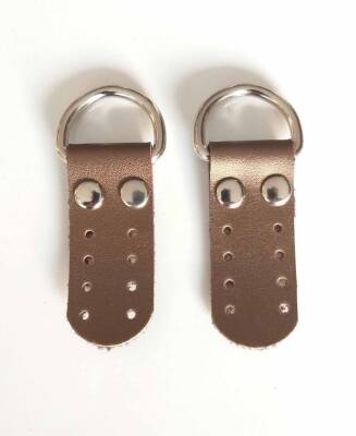 Angel Çanta Aksesuar Tek Kat Suni Deri Sapucu (Böce) Bakır Renk - 1