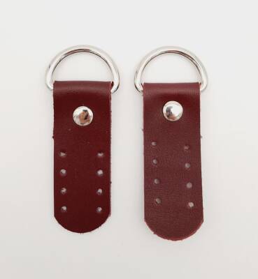 Angel Çanta Aksesuar Tek Kat Suni Deri Sapucu Böce Bordo Renk Gümüş Metalli - 1