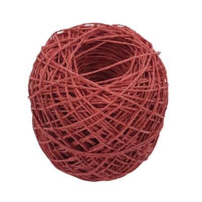 Angel Çanta Aksesuar 100 Gr Sarılmış Kağıt İp Açık Kırmızı - 1