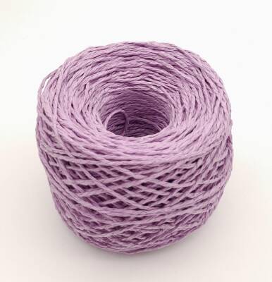 Angel Çanta Aksesuar Açık Mor Renk 100 Gr Sarılmış Kağıt İp - 1