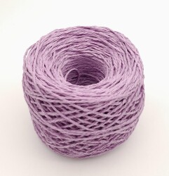 Angel Çanta Aksesuar Açık Mor Renk 100 Gr Sarılmış Kağıt İp - Angel Çanta Aksesuar