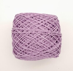 Angel Çanta Aksesuar Açık Mor Renk 100 Gr Sarılmış Kağıt İp - 2