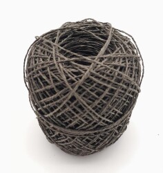 Angel Çanta Aksesuar Antrasit Renk 100 Gr Sarılmış Kağıt İp - Angel Çanta Aksesuar