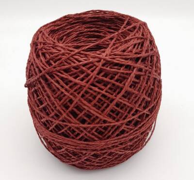 Angel Çanta Aksesuar Bordo Renk 100 Gr Sarılmış Kağıt İp - 1