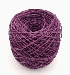 Angel Çanta Aksesuar Eflatun Renk 100 Gr Sarılmış Kağıt İp - Angel Çanta Aksesuar