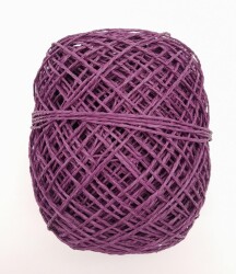 Angel Çanta Aksesuar Eflatun Renk 100 Gr Sarılmış Kağıt İp - 2