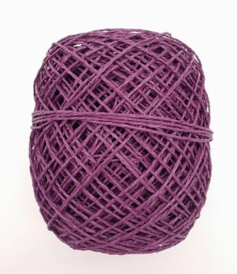 Angel Çanta Aksesuar Eflatun Renk 100 Gr Sarılmış Kağıt İp - 2