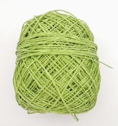 Angel Çanta Aksesuar Elma Yeşili Renk 100 Gr Sarılmış Kağıt İp - 2