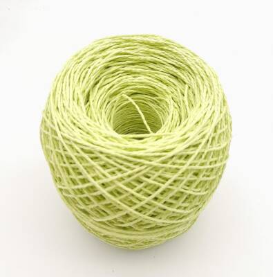 Angel Çanta Aksesuar Fosforlu Yeşil Renk 100 Gr Sarılmış Kağıt İp - 1